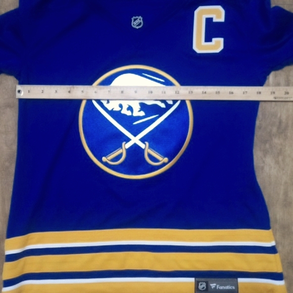 Buffalo Sabres Fanatics Women's Home Premier Breakaway Jersey M Eichel NWT - Picture 9 of 12